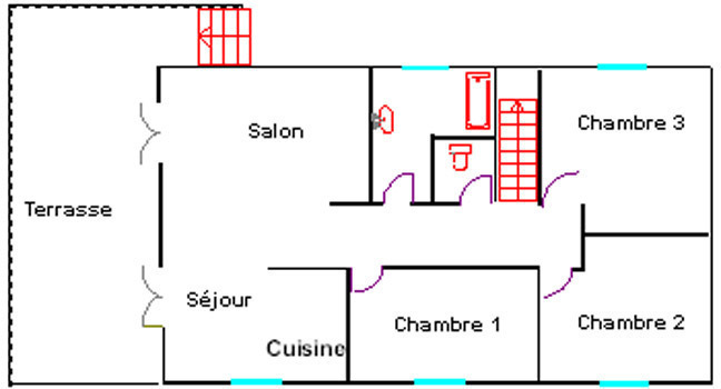Plan intérieur